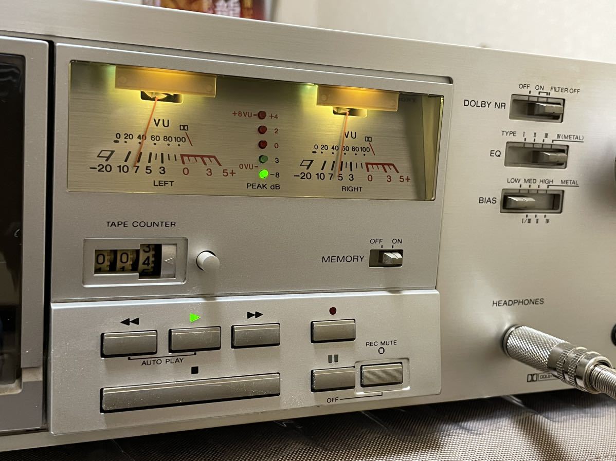 SONY ソニー カセットデッキ TC-K55 修理済 全機能動作 概ね美品 SONY