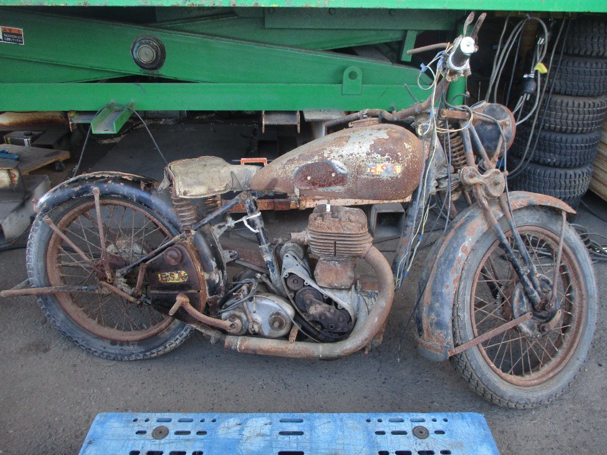 AA514 現状 BSA M20 レストアベース 激レア 希少 旧車 ビンテージ