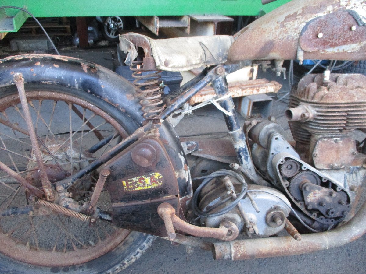 AA514 現状 BSA M20 レストアベース 激レア 希少 旧車 ビンテージ