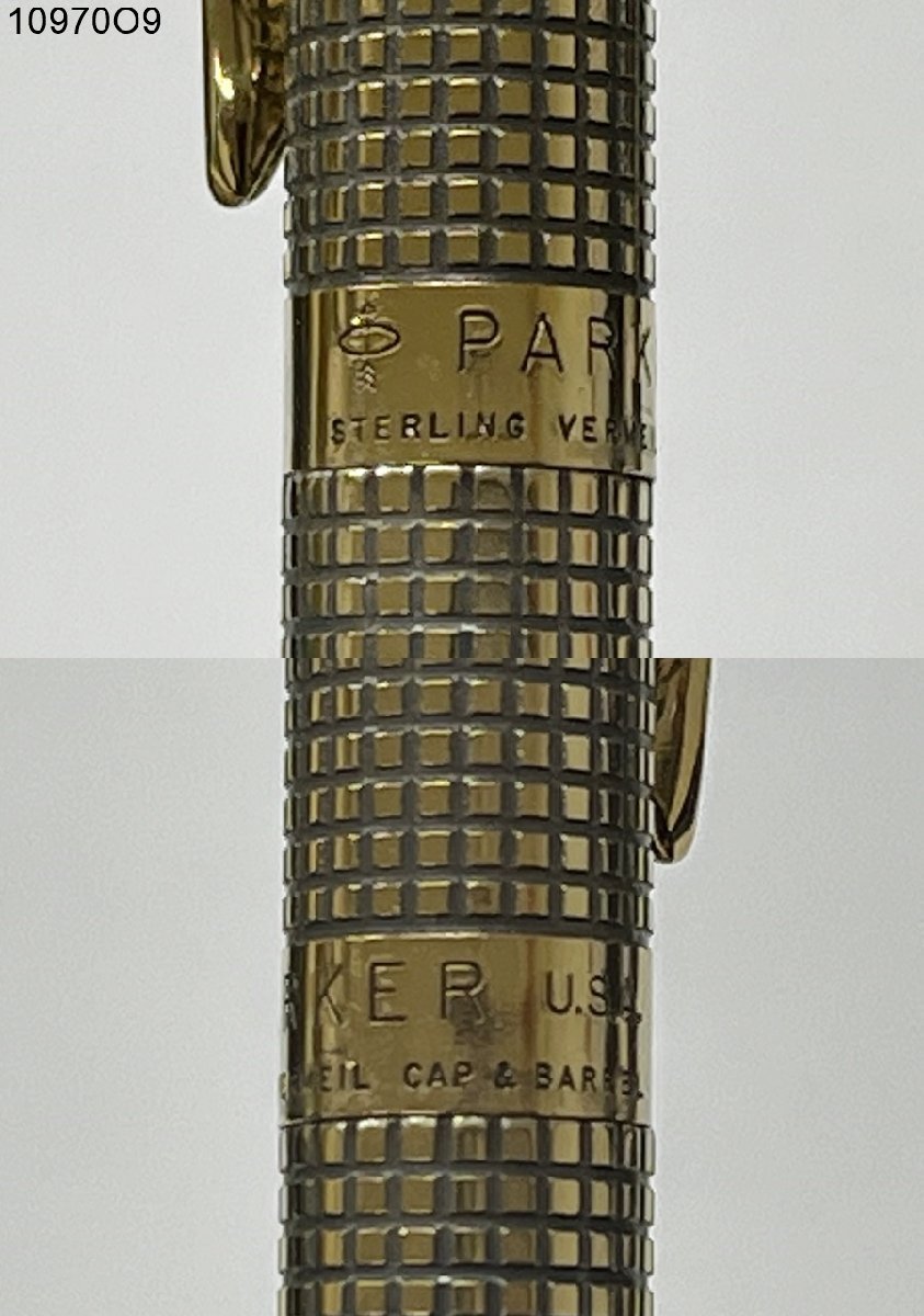 も*う様 PARKER STERLING VERMEIL CAP&BARREL ☆PARKER パーカー STERLING VERMEIL CAP&BARREL スターリング