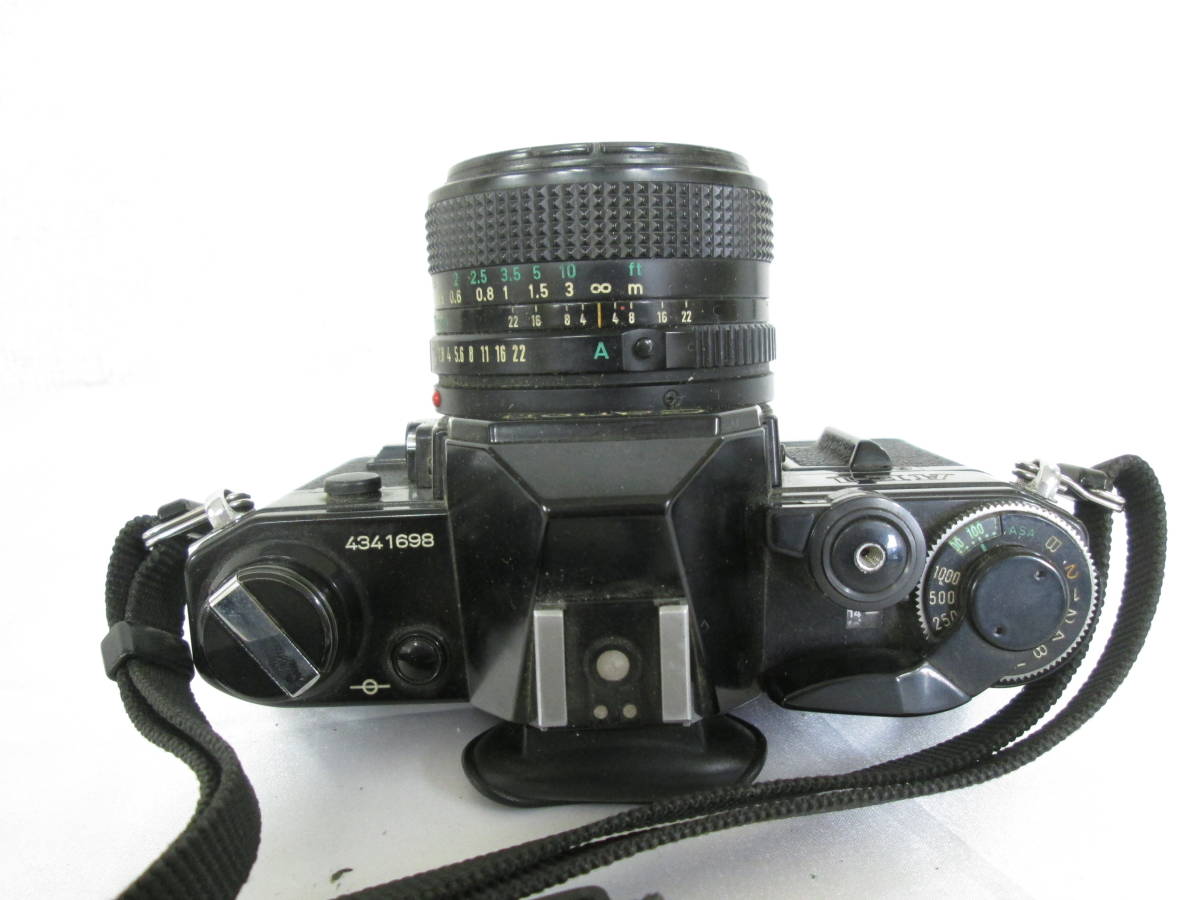 ② Canon キャノン AE-1 CANON LENS FD 28mm 1:2.8 フィルムカメラ