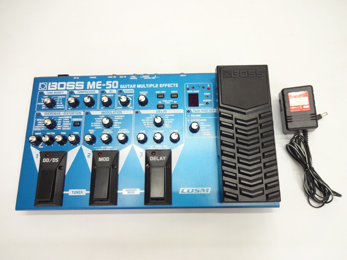 ボス ギター用マルチエフェクター ME-50 中古 BOSS GUITAR MULTIPLE