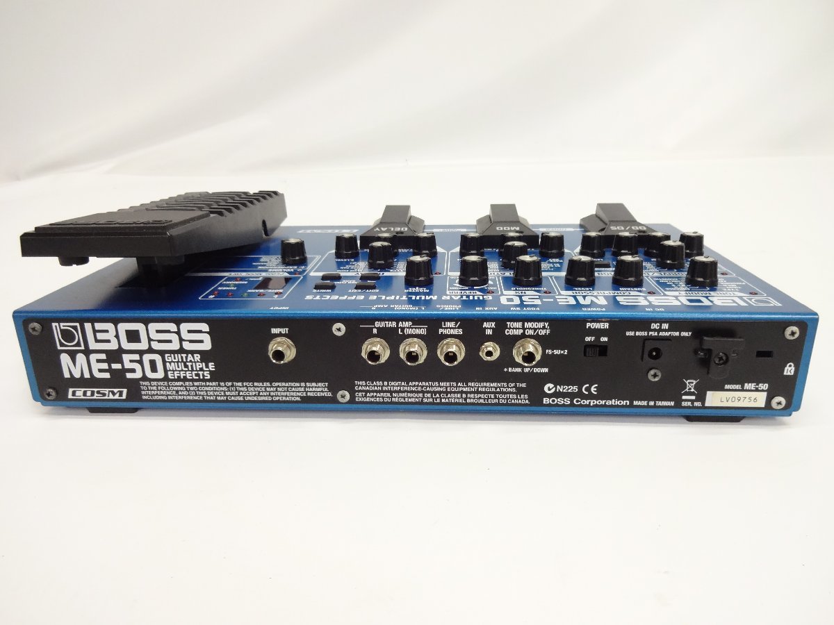 ボス ギター用マルチエフェクター ME-50 中古 BOSS GUITAR MULTIPLE