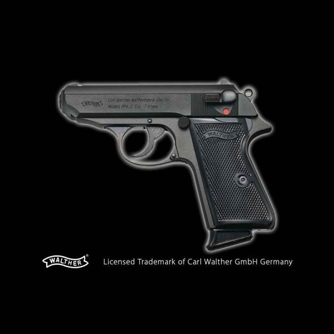 マルシン　モデルガンワルサーPPK/S　マットブラックABS