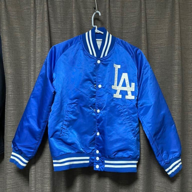 【送料無料，新品】 ヴィンテージ 80s 90s USA製 LAドジャース Dodgers スタジャン ジャケット アメカジ ロスアンゼルス アメリカ(Mサイズ)｜売買されたオークション情報、yahooの商品情報をアーカイブ公開 - オークフ スタジアムジャンパー