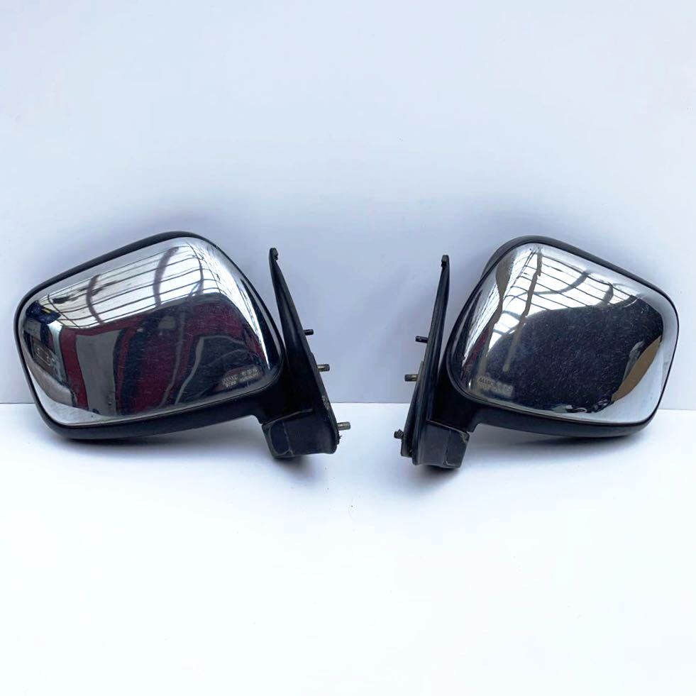 【全国無料，最新作】 三菱 ミニキャブ U41T U42T ドアミラー 左右セット メッキ U42V U41V U43V U44 ブラボー(ドアミラー)｜売買されたオークション情報、yahooの商品情報をアーカイブ公開 - オークファン 三菱用