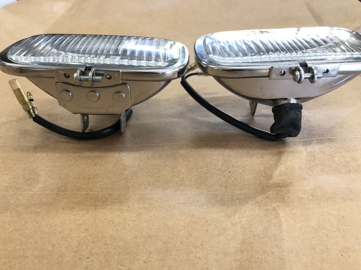 フォグランプ旧車 ビンテージ 昭和レトロ 角型 当時物 希少 CGC 角型