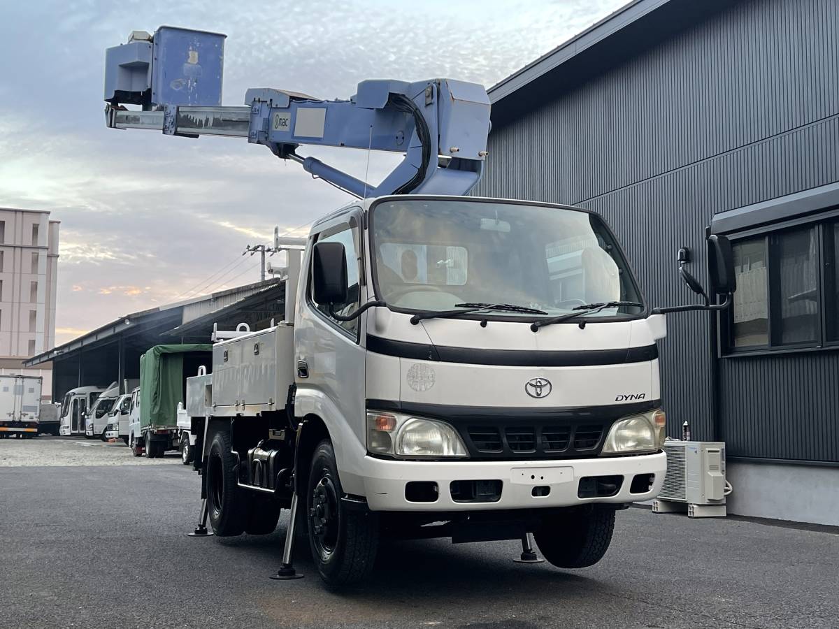大人気 動画有 H18年 トヨタ ダイナ DYNA 高所作業車 エスマック TS-100 9.9M 4.8L ディーゼル 5速MT エンジン好調 佐賀福岡(2tトラック、小型トラック)｜売買されたオークション情報、yahooの商品情報をアー 2tトラック、小型トラック
