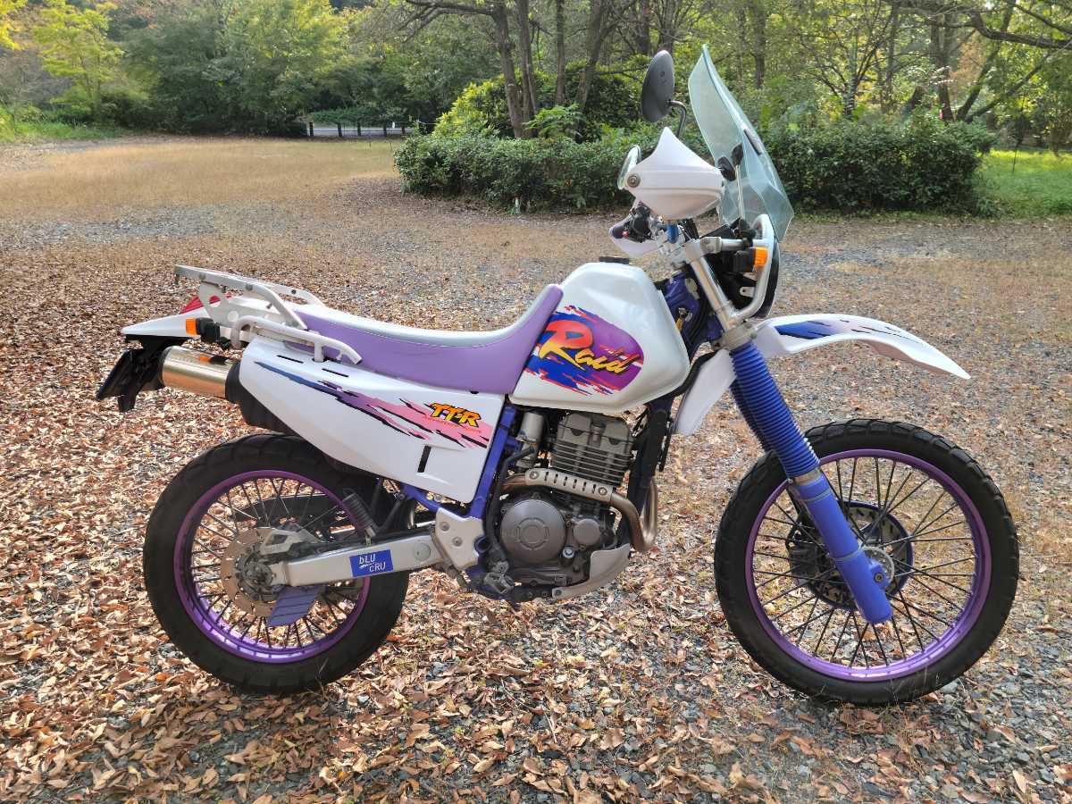YAMAHA TT250R RAID レイド　アドベンチャーツーリングに