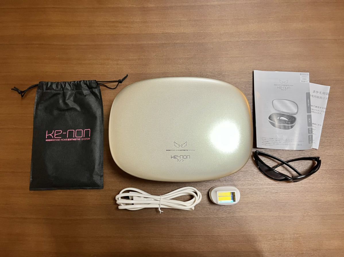 大得価，安い ケノン KE-NON家庭用脱毛器 DK8G-0046136 シャンパンゴールド エムテック(脱毛、除毛)｜売買されたオークション情報、yahooの商品情報をアーカイブ公開 - オークファン 脱毛、除毛