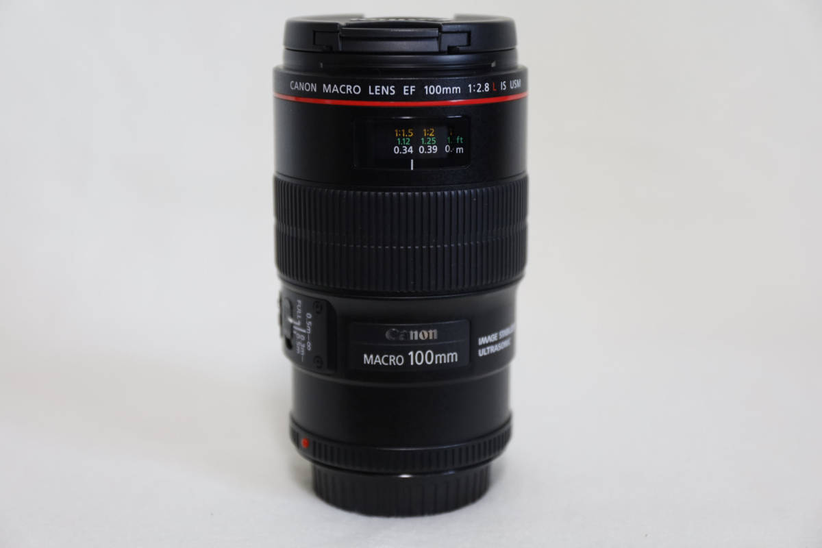 美品》Canon EF100mm F2.8Lマクロ IS USM Canon EF100mm F2.8L マクロ IS