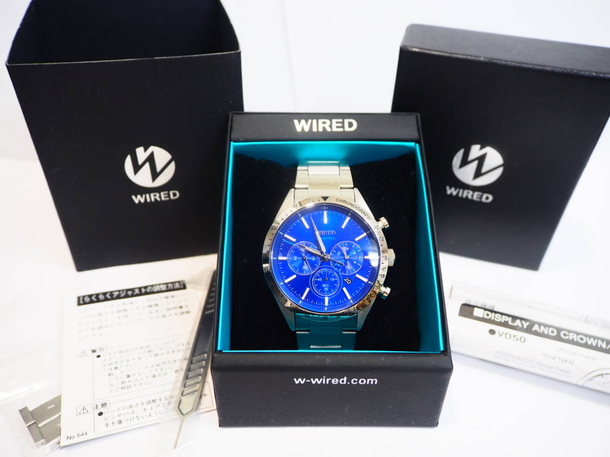 セイコー SEIKO ワイアードの通販 WIRED ワイアード クロノグラフ 