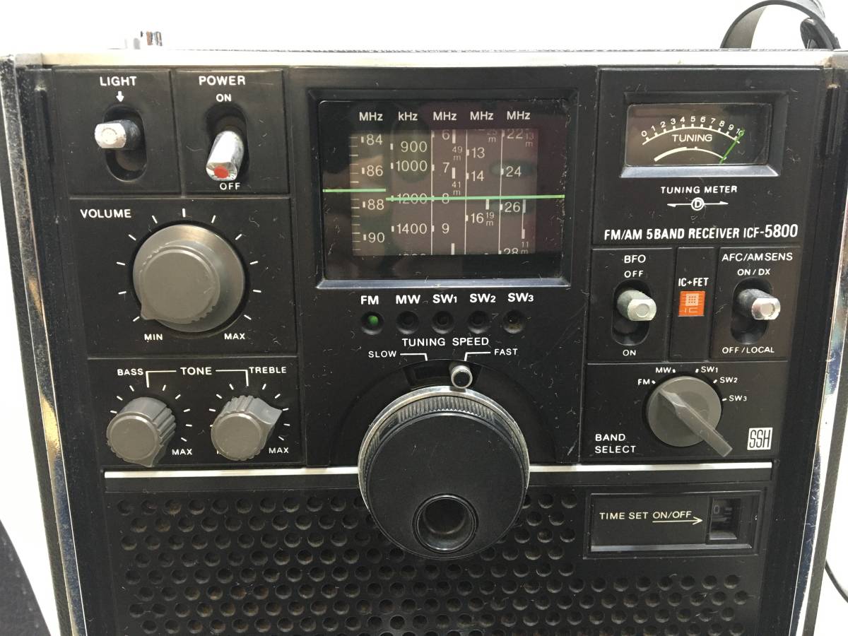 ICF-5900 ソニー SONY スカイセンサー マルチバンドレシーバー 5バンド