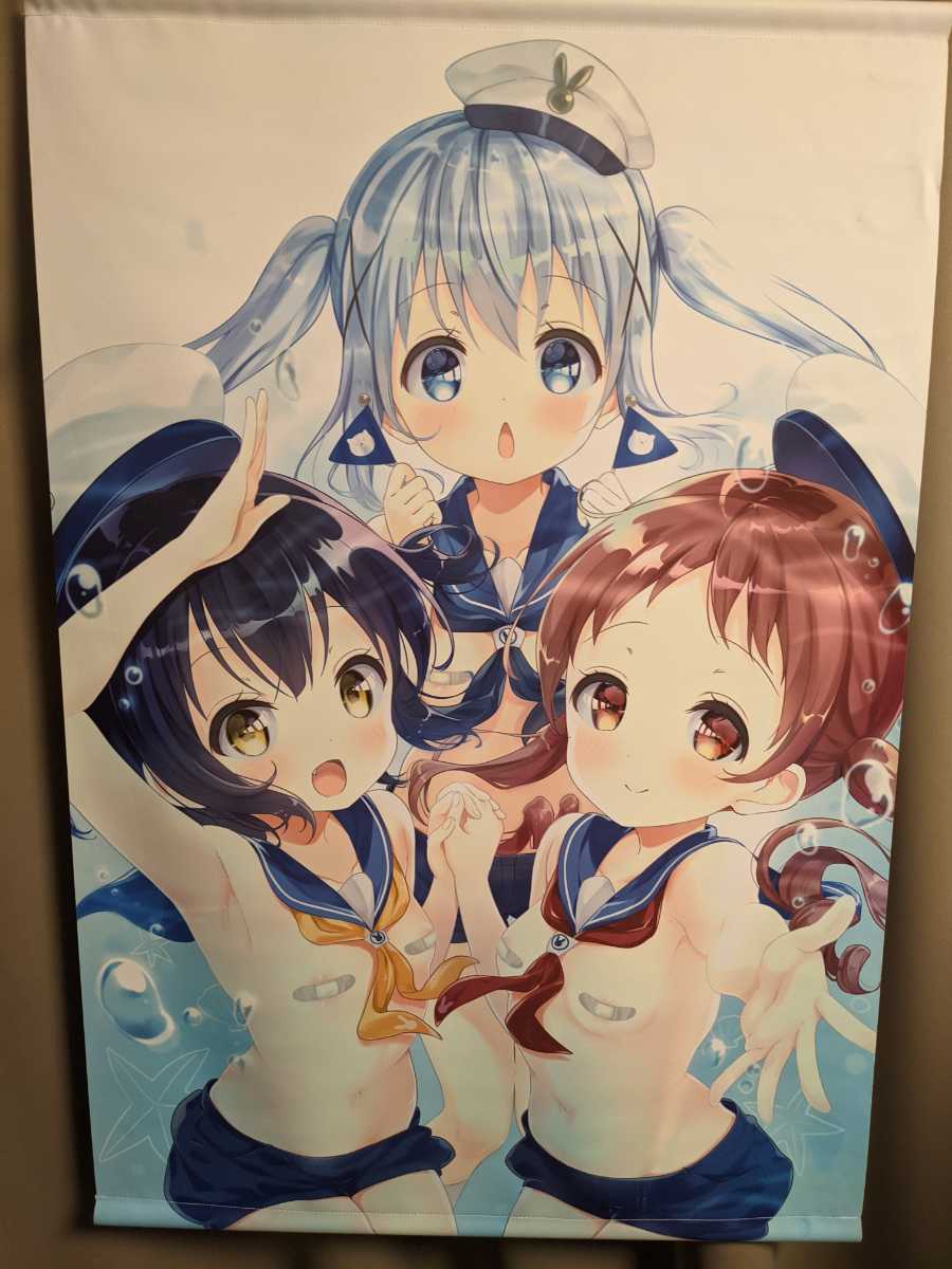 B2タペストリー ごちうさ チマメ隊 ご注文はうさぎですか チノ マヤ