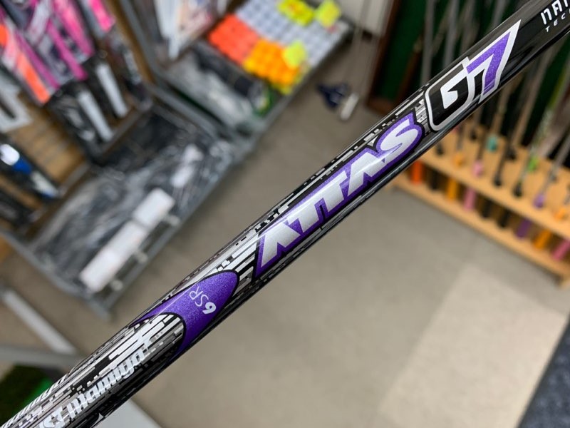 中古 送料無料 ピン PING G425 G410 対応スリーブ付 ATTAS G7 6