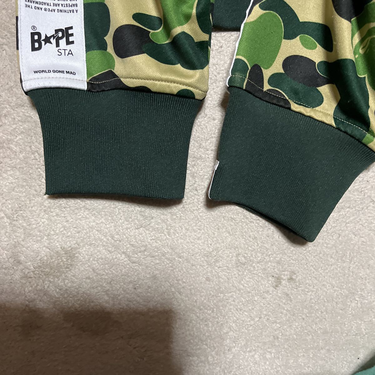 A BATHING APE BAPE KAWS ABC CAMO TRACK JACKET 迷彩 トラック  