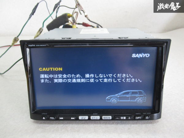 SANYO NVA-MS3511 フルセグBluetoothカーナビ