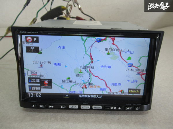 SANYO NVA-MS3511 かナビ Bluetooth SANYO NVA-MS3511 Bluetooth対応 