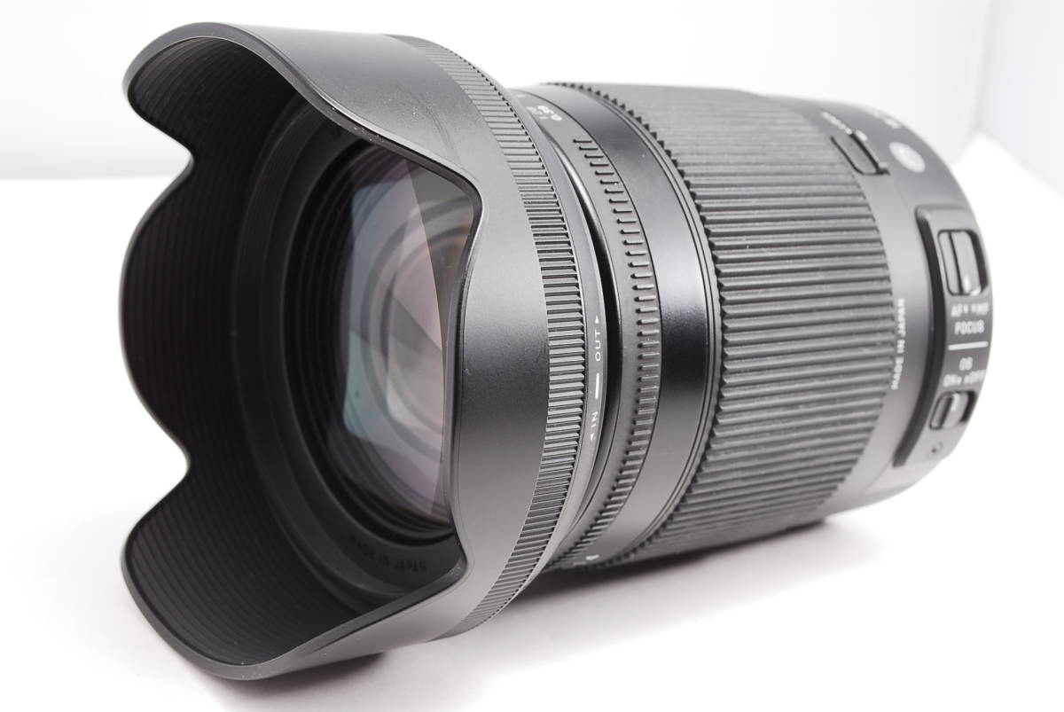 〓外観綺麗 フード付〓シグマ SIGMA 18-300mm F3.5-6.3 DC MACRO OS