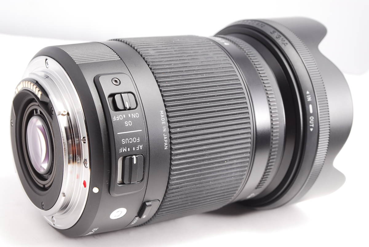〓外観綺麗 フード付〓シグマ SIGMA 18-300mm F3.5-6.3 DC MACRO OS