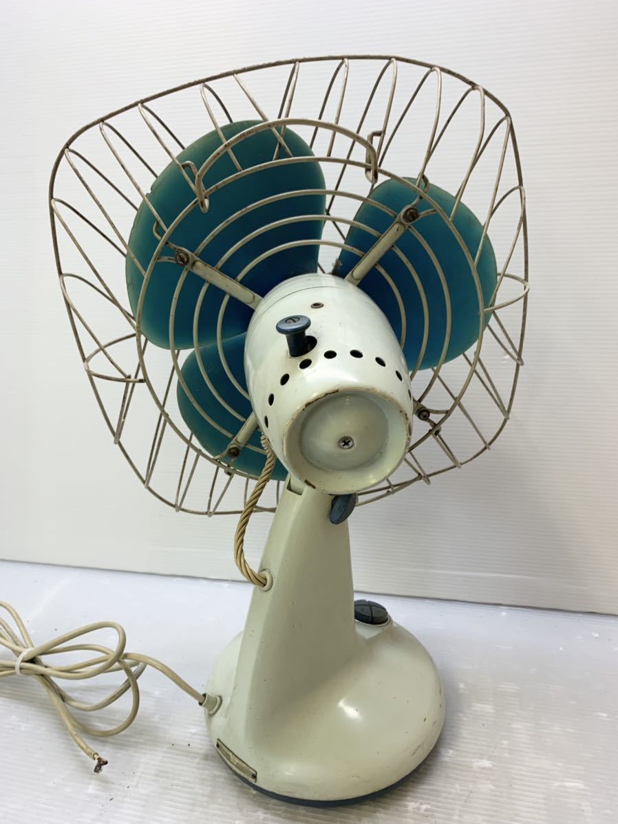 昭和レトロ 扇風機 ナショナル/National (M-8C2) 3枚羽根 高さ約52cm