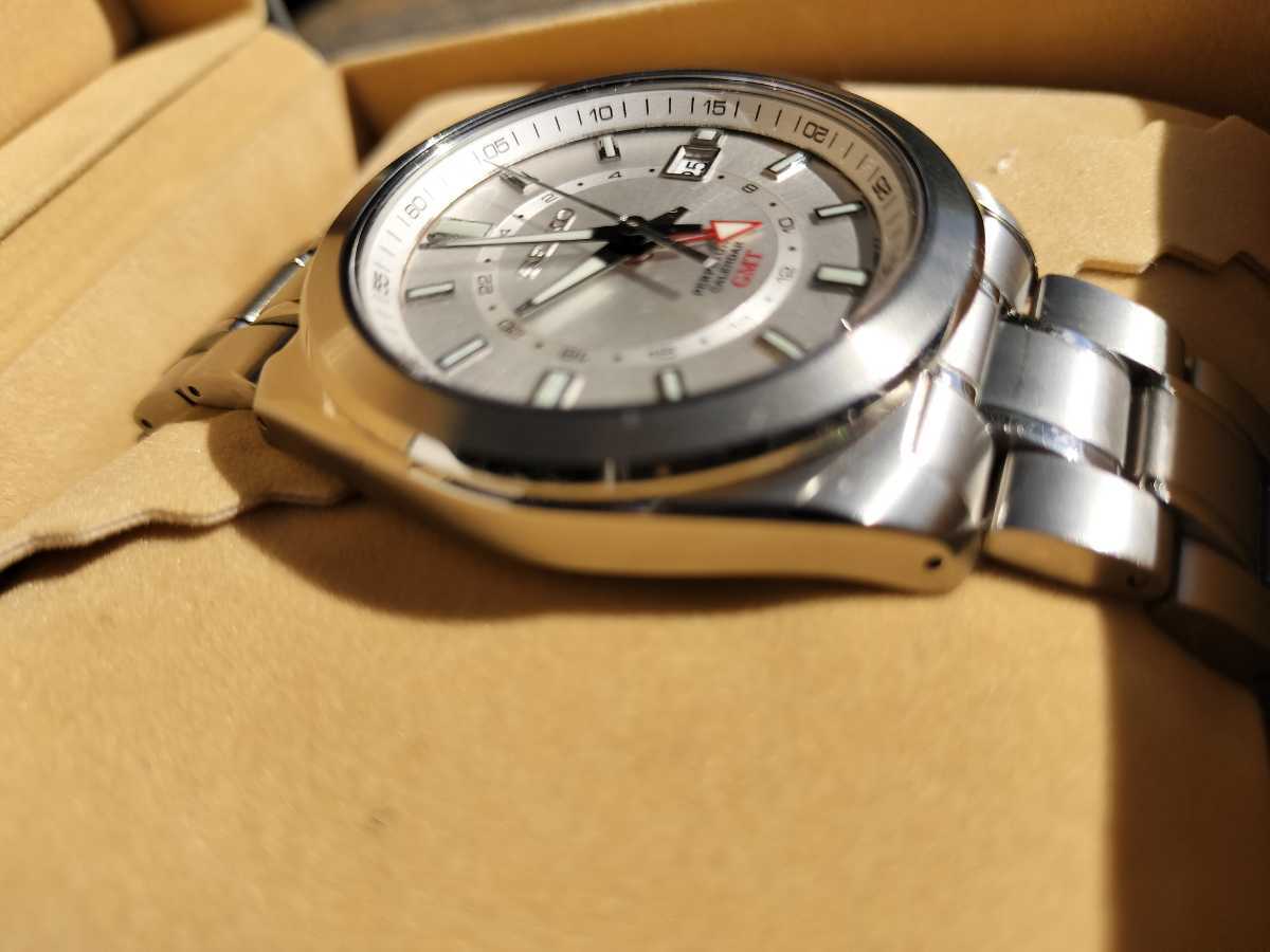 SEIKO セイコー メンズ時計 8F56-00M0 GMTモデル パーペチュアル 