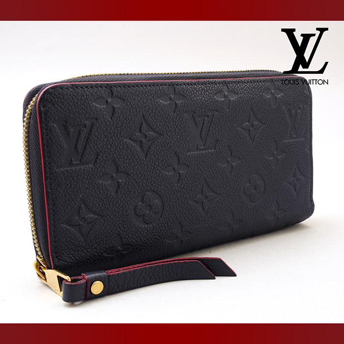 【極美品 使用わずか】 LOUIS VUITTON ルイヴィトン モノグラム アンプラント ジッピーウォレット ラウンドファスナー長財布 ネイビー (920 VUITTON LOUIS 公式サイト MURAKAMI」第3章よりブラウン オンザゴーPM MINI