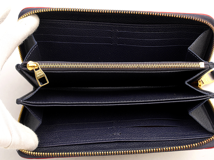 【極美品 使用わずか】 LOUIS VUITTON ルイヴィトン モノグラム アンプラント ジッピーウォレット ラウンドファスナー長財布 ネイビー (920 VUITTON LOUIS 公式サイト MURAKAMI」第3章よりブラウン オンザゴーPM MINI