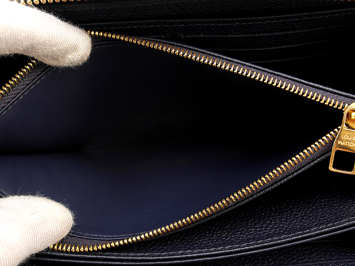 【極美品 使用わずか】 LOUIS VUITTON ルイヴィトン モノグラム アンプラント ジッピーウォレット ラウンドファスナー長財布 ネイビー (920 VUITTON LOUIS 公式サイト MURAKAMI」第3章よりブラウン オンザゴーPM MINI