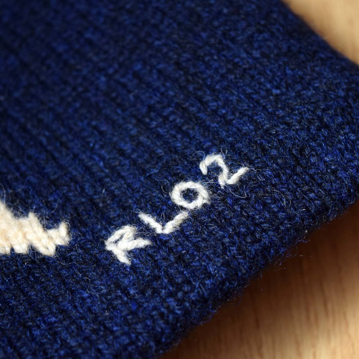 送料無料 ☆ 超美品！POLO ラルフローレン RL02 スター柄 ウール 