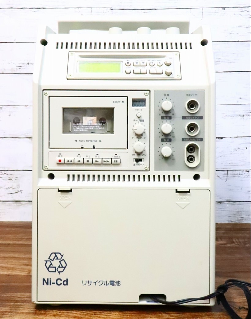 TOA WA-1812CD カセットテープ CDプレーヤー機能搭載 ポータブル