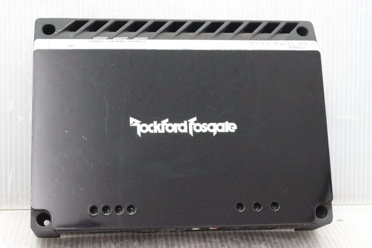 Rockford ロックフォード P400-2 2ch アンプ *75