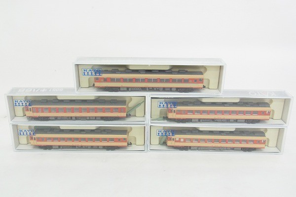 N144-J12-438 美品 KATO カトー 6048 キハ58 / 6049 キハ58 / 6050 キハ28 / 6051 キハ65 / 6052 キロ28 5点 Nゲージ 鉄道模型 現状品②