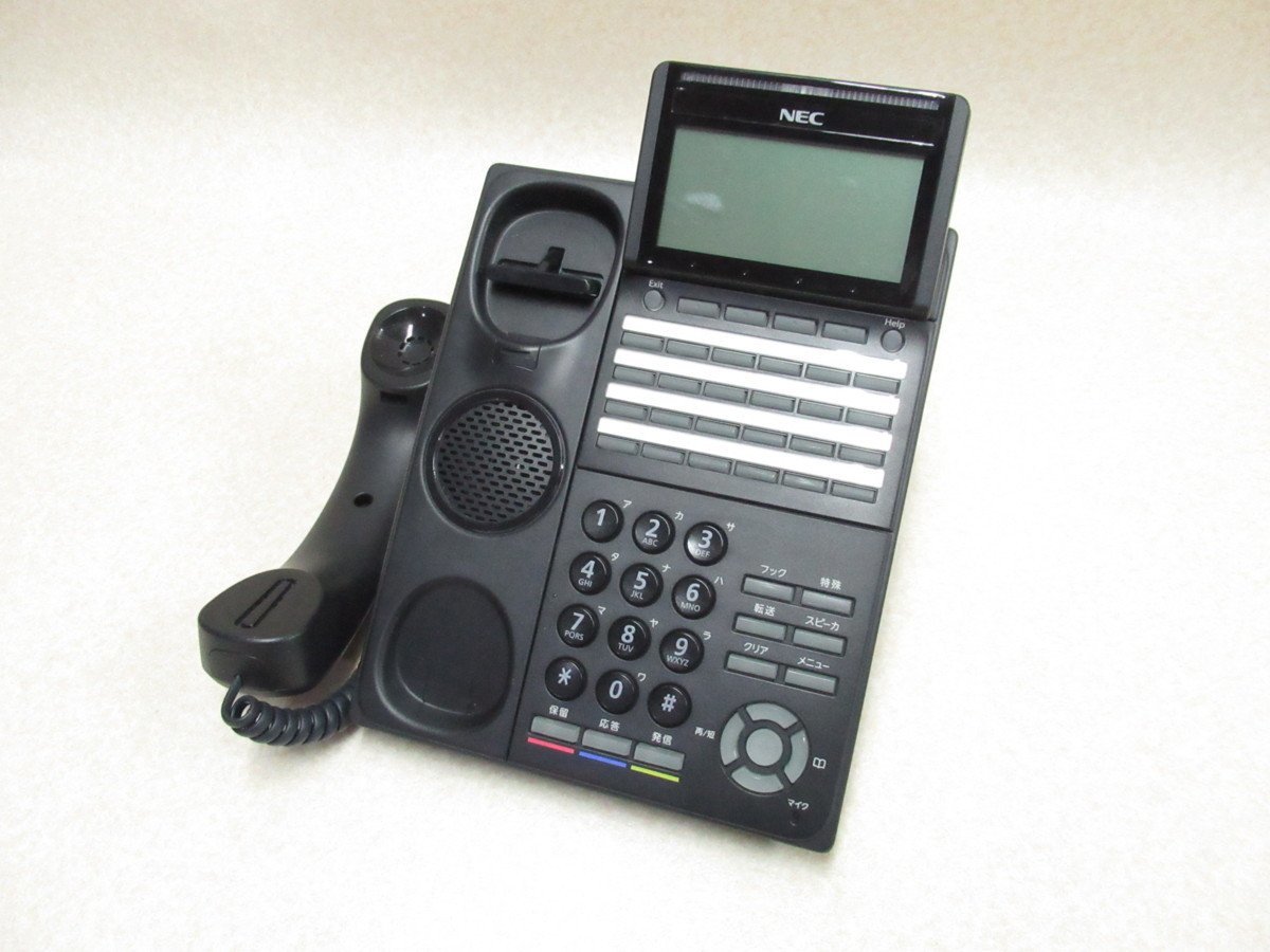 ZZK2 851 保証有 キレイめ NEC UNIVERGE Aspire WX DTK-24D-1D(BK)TEL 