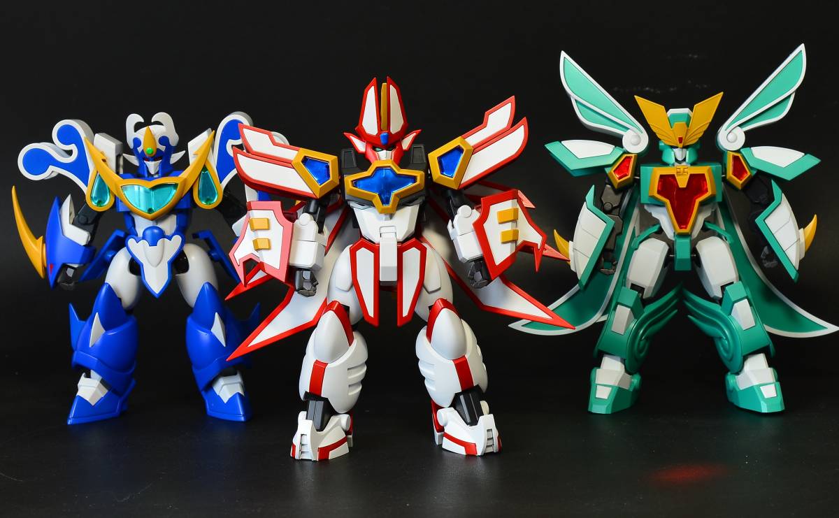 完成3機セット】 MODEROID 魔動王グランゾート スーパーグランゾート 