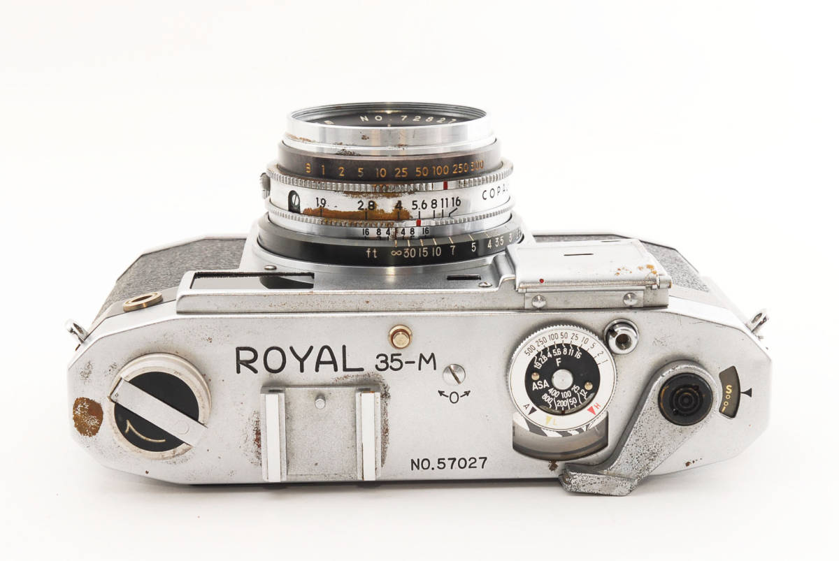 35 ローヤル 35 トミノール ☆希少 動作品☆ ROYAL 35-M Tominor トミノール 45mm F1.9 明るい