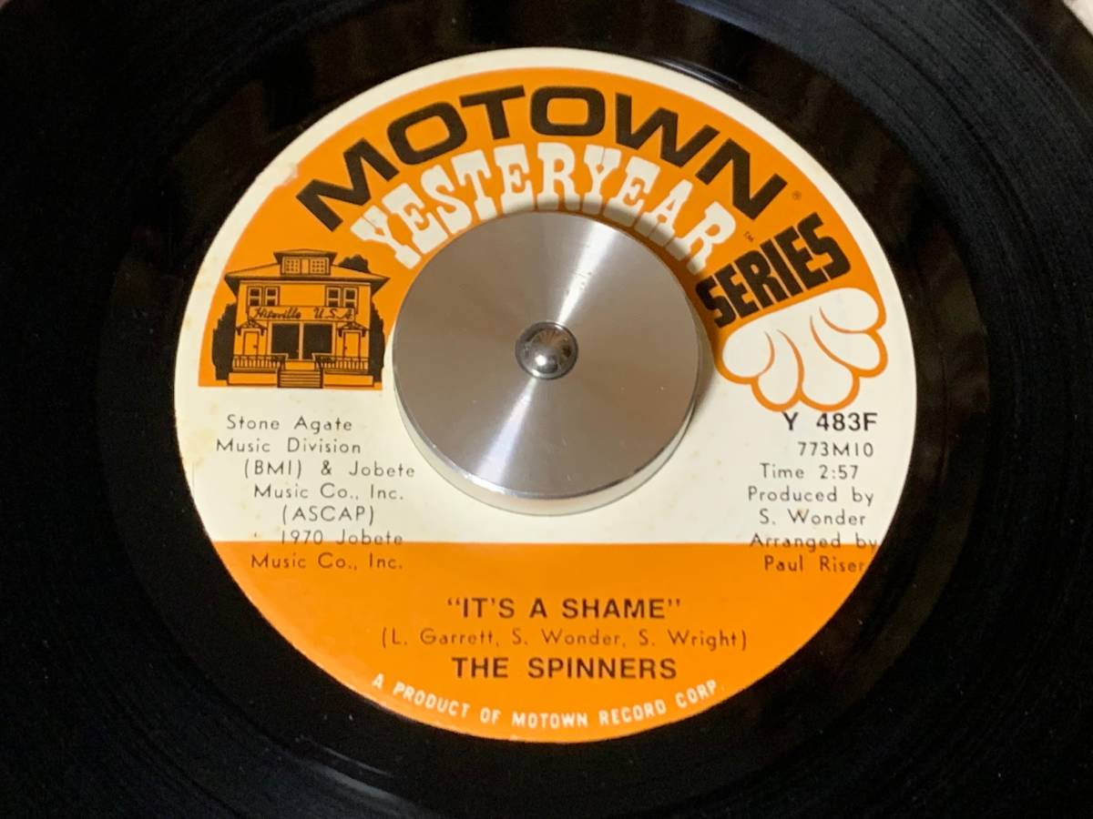 THE SPINNERS IT'S A SHAME 7インチ 45(R&B、ソウル)｜売買されたオークション情報、yahooの商品情報を