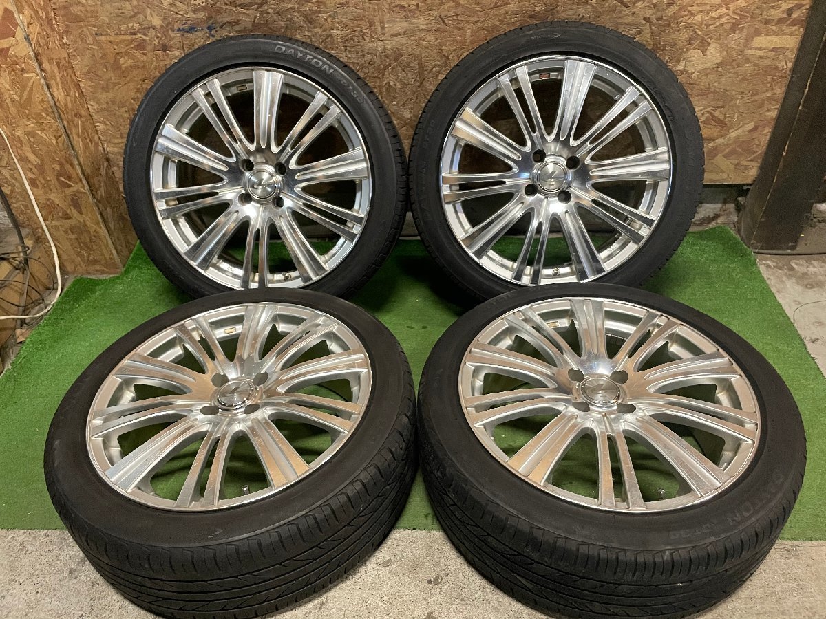 weds LEONIS 17インチ 215/45R17 バリ溝 夏タイヤ付き タイヤホイール