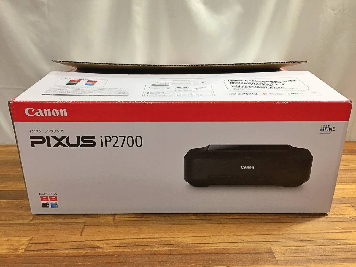 インク欠品 未使用 Canon PIXUS iP2700 インクジェットプリンター