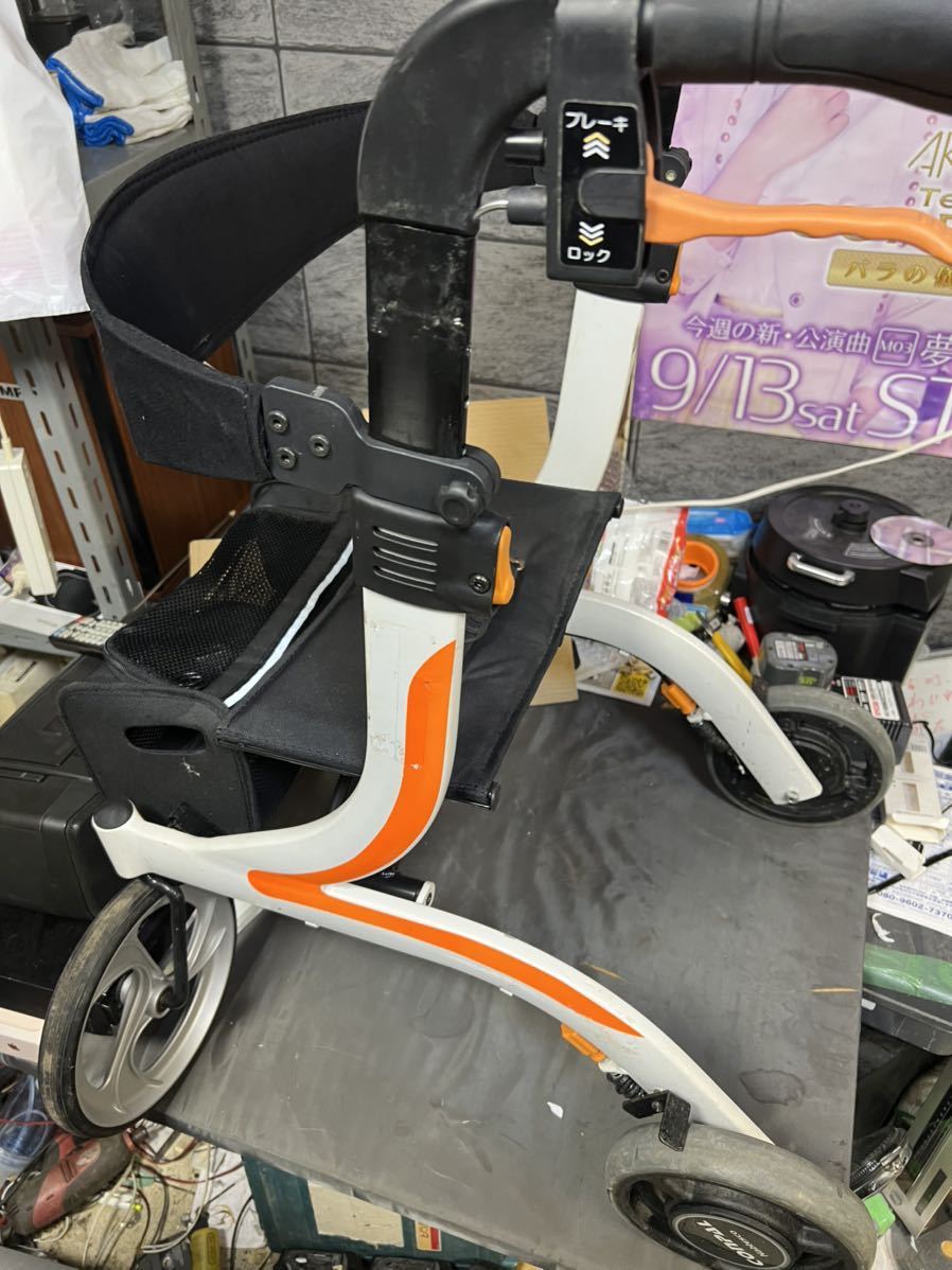 CONPAL ナブテスコ 歩行器 抑速ブレーキ付歩行車 抑速ブレーキ付き歩行