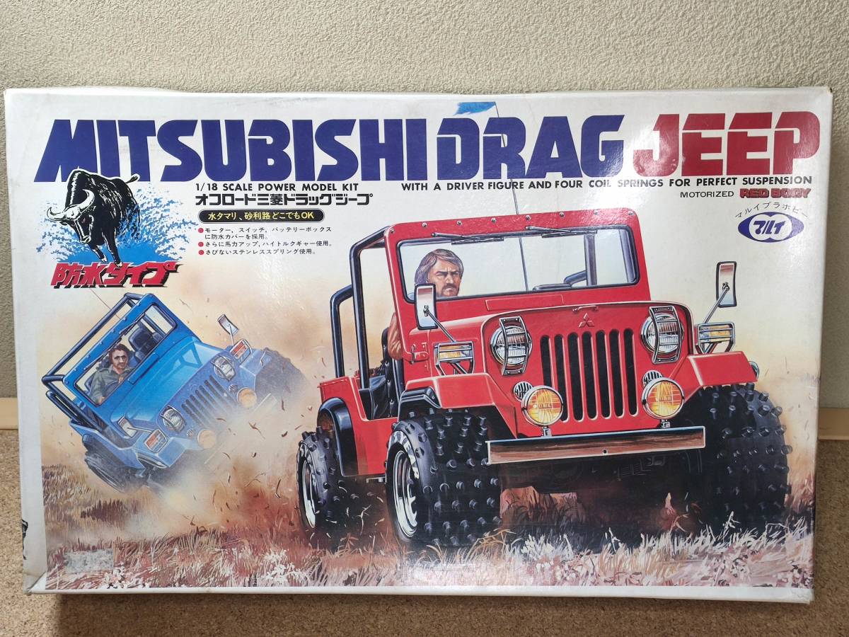 1⁄18 MITSUBISHI マルイ JEEP 未組立 三菱 OFF-ROAD Yahoo プラモデル 