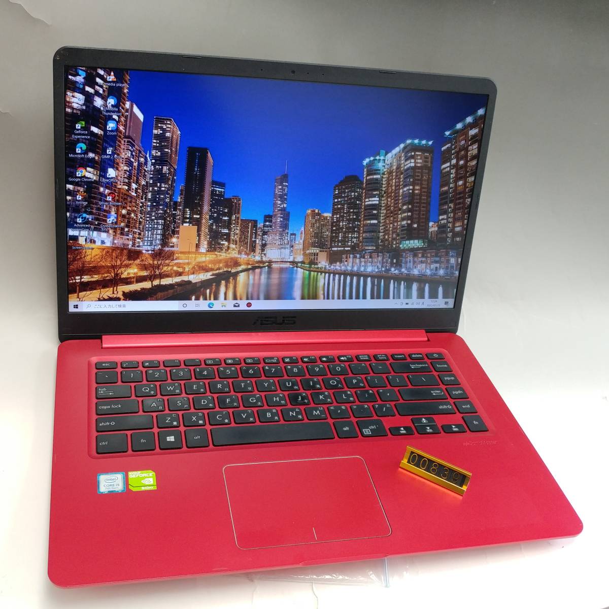 839 ASUS X510UQ 15.6インチ Core i5 7200U 2.5Ghz 第7世代 メモリ4GB HDD