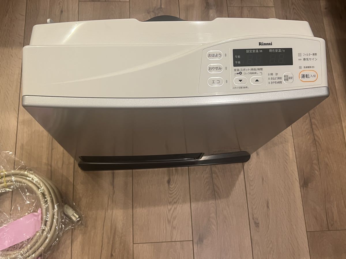 都市ガス】ガスファンヒーター 美品 Rinnai リンナイ RC-U4002E 2018年
