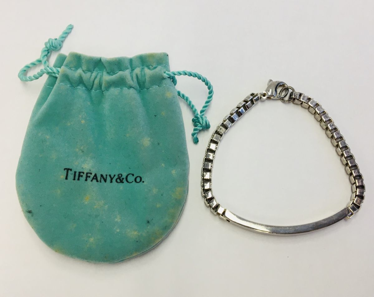 L653-50231-4 ☆ TIFFANY&Co. ティファニー 925 シルバー ブレスレット