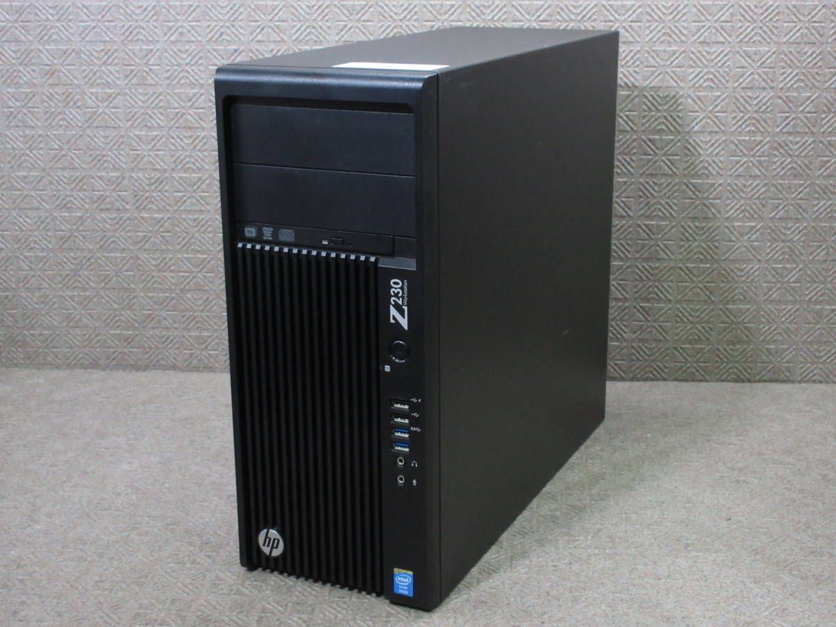 HDD無し】HP Z230 Workstation / Xeon E3-1230v3 3.30GHz / 8GB 