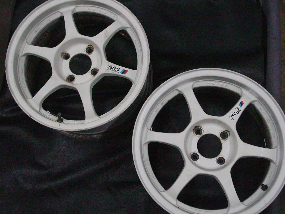 SSR 15インチ Yahoo!オークション 7J - TYPE X +35 2本 7j35 typex ＋35 4