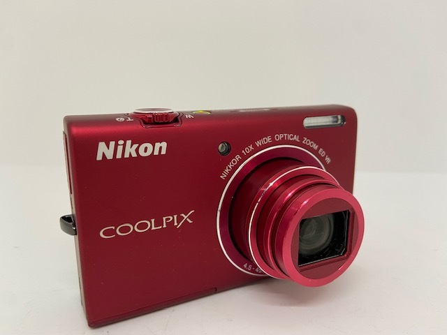 ☆極上美品☆NIKON ニコン coolpix S6200 レッド コンパクトデジタル