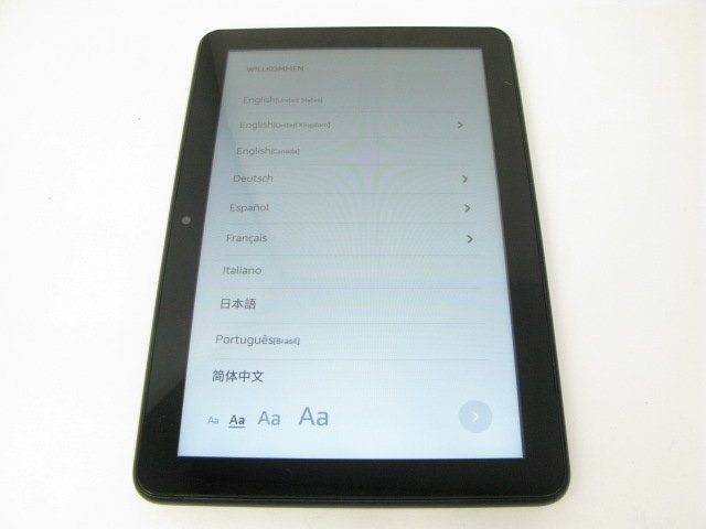 Kindle Fire HD8 第10世代 32GB K72LL4 ブラック【no2316】 Fire HD 0 