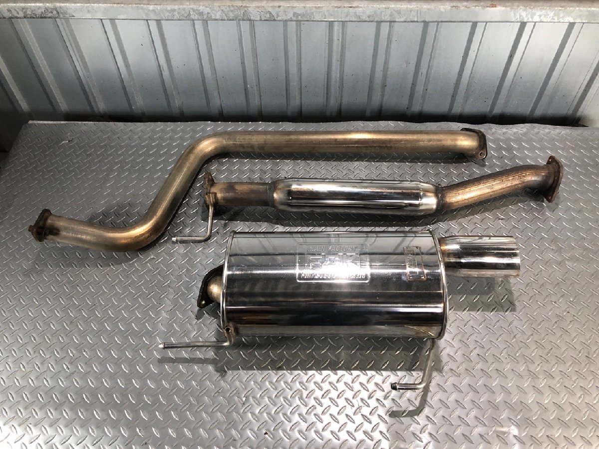 激レア FUJITSUBO フジツボ FGK ステンレス マフラー JASMA付き 3個 