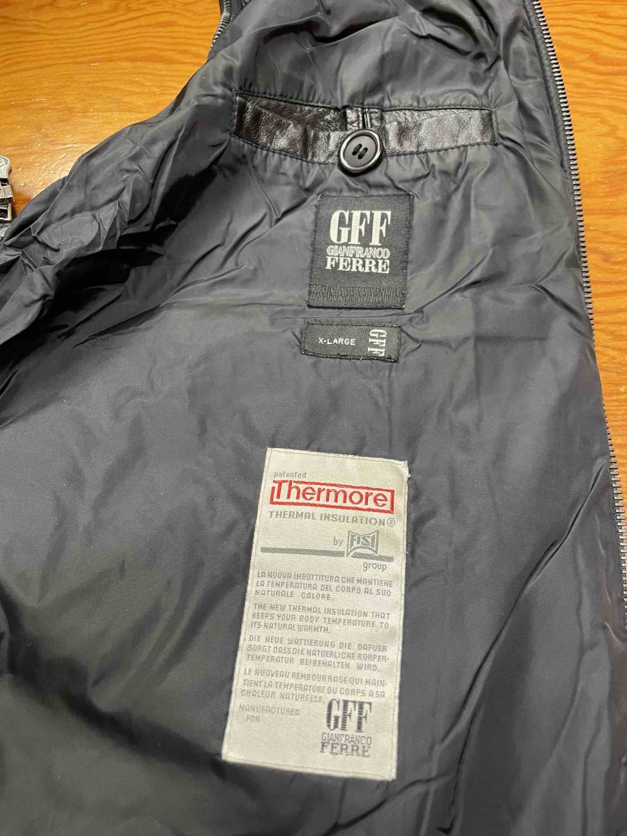 GFF GIANFRANCO FERRE/ジャンフランコフェレ】2way Leather Switching 